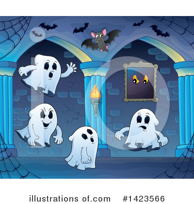 Royalty-Free (RF) Halloween Clipart Illustration by visekart - Stock Sample #1423566