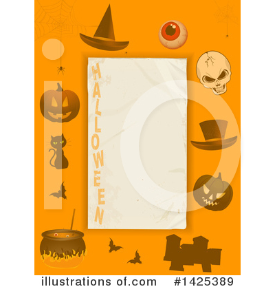 Royalty-Free (RF) Halloween Clipart Illustration by elaineitalia - Stock Sample #1425389