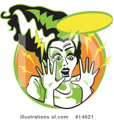 Royalty-Free (RF) Halloween Clipart Illustration by Andy Nortnik - Stock Sample #14621