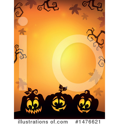 Royalty-Free (RF) Halloween Clipart Illustration by visekart - Stock Sample #1476621