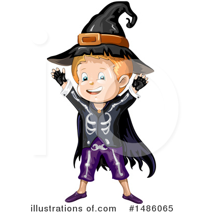 Royalty-Free (RF) Halloween Clipart Illustration by merlinul - Stock Sample #1486065