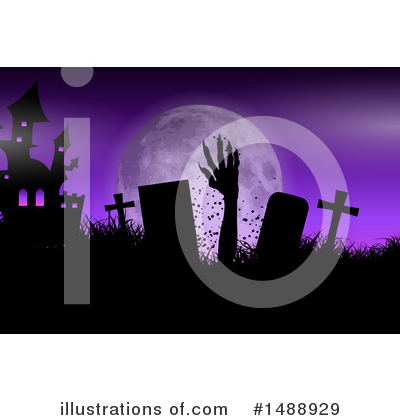 Royalty-Free (RF) Halloween Clipart Illustration by KJ Pargeter - Stock Sample #1488929