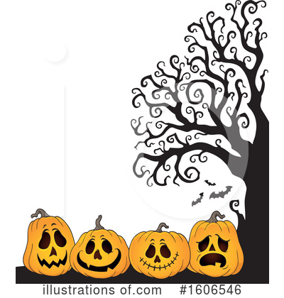 Royalty-Free (RF) Halloween Clipart Illustration by visekart - Stock Sample #1606546