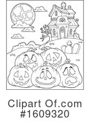 Halloween Clipart #1609320 by visekart