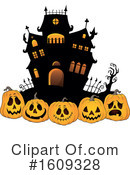 Halloween Clipart #1609328 by visekart