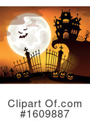 Halloween Clipart #1609887 by visekart