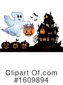 Halloween Clipart #1609894 by visekart