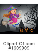 Halloween Clipart #1609909 by visekart