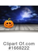 Halloween Clipart #1668222 by KJ Pargeter