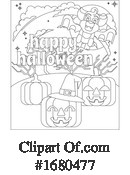 Halloween Clipart #1680477 by AtStockIllustration