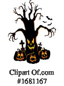 Halloween Clipart #1681167 by visekart