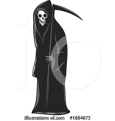 Grim Reaper Clipart #1684675 by Vector Tradition SM