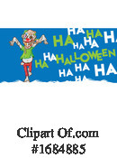 Halloween Clipart #1684885 by Domenico Condello