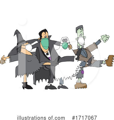 Royalty-Free (RF) Halloween Clipart Illustration by djart - Stock Sample #1717067