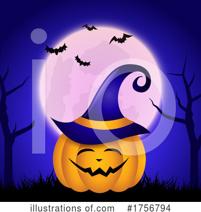 Full Moon Clipart #1756794 by KJ Pargeter
