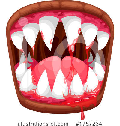 Monster Mouth Clipart #1757234 by Vector Tradition SM