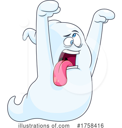Ghost Clipart #1758416 by Hit Toon