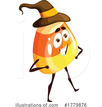 Candy Corn Clipart #1779876 by Vector Tradition SM