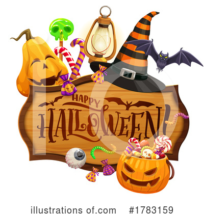 Royalty-Free (RF) Halloween Clipart Illustration by Vector Tradition SM - Stock Sample #1783159