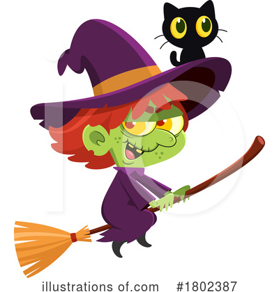 Royalty-Free (RF) Halloween Clipart Illustration by Hit Toon - Stock Sample #1802387