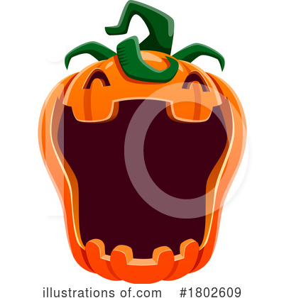 Pumpkins Clipart #1802609 by Vector Tradition SM