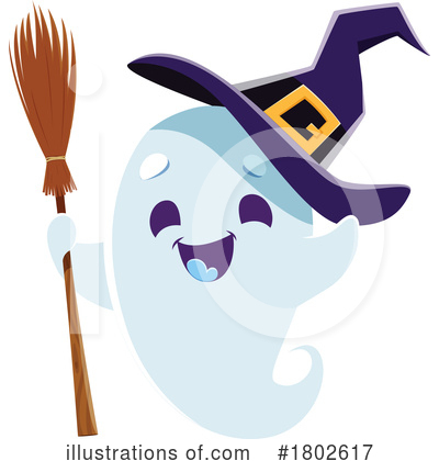 Witch Hat Clipart #1802617 by Vector Tradition SM