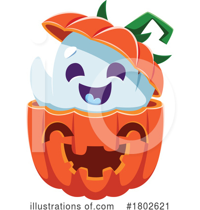Pumpkins Clipart #1802621 by Vector Tradition SM