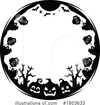 Halloween Frame Clipart #1803633 by Vector Tradition SM