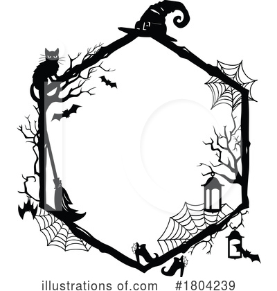 Witch Hat Clipart #1804239 by Vector Tradition SM