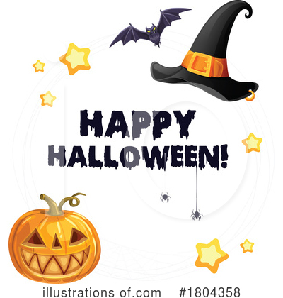 Witch Hat Clipart #1804358 by Vector Tradition SM