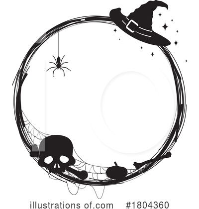 Halloween Frame Clipart #1804360 by Vector Tradition SM
