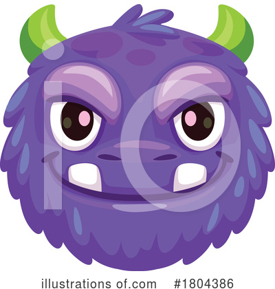 Monster Clipart #1804386 by Vector Tradition SM