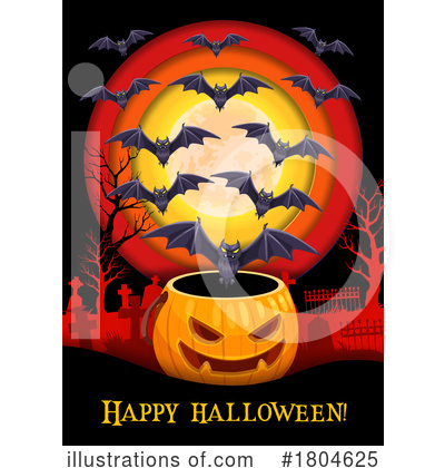 Royalty-Free (RF) Halloween Clipart Illustration by Vector Tradition SM - Stock Sample #1804625