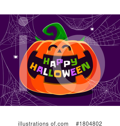 Royalty-Free (RF) Halloween Clipart Illustration by Vector Tradition SM - Stock Sample #1804802