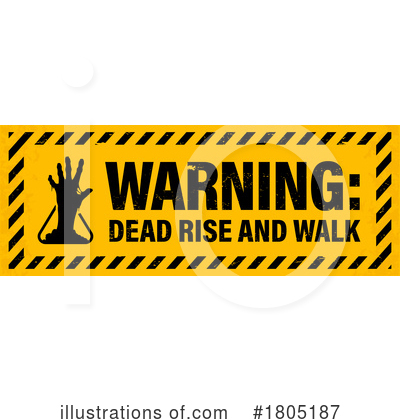Warning Sign Clipart #1805187 by Vector Tradition SM