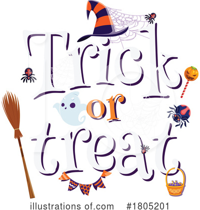 Royalty-Free (RF) Halloween Clipart Illustration by Vector Tradition SM - Stock Sample #1805201
