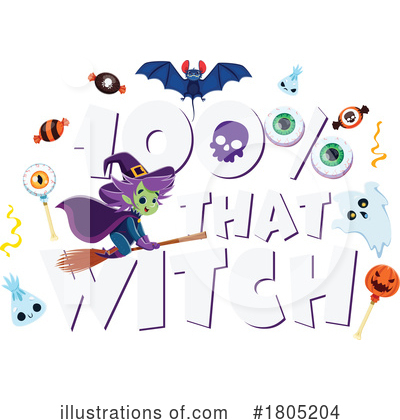 Royalty-Free (RF) Halloween Clipart Illustration by Vector Tradition SM - Stock Sample #1805204