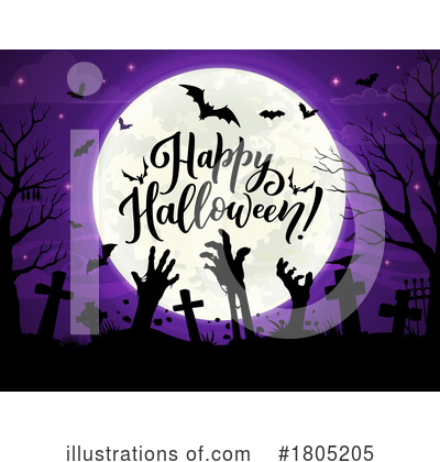 Royalty-Free (RF) Halloween Clipart Illustration by Vector Tradition SM - Stock Sample #1805205