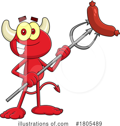 Devil Clipart #1805489 by Hit Toon