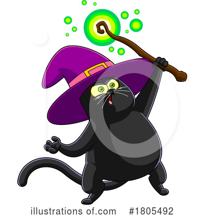 Cats Clipart #1805492 by Hit Toon