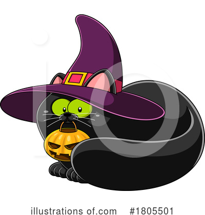 Royalty-Free (RF) Halloween Clipart Illustration by Hit Toon - Stock Sample #1805501