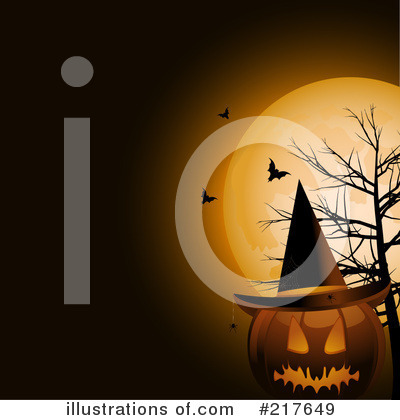 Royalty-Free (RF) Halloween Clipart Illustration by elaineitalia - Stock Sample #217649