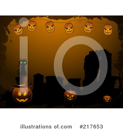 Halloween Pumpkin Clipart #217653 by elaineitalia