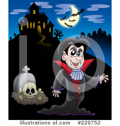 Royalty-Free (RF) Halloween Clipart Illustration by visekart - Stock Sample #220752