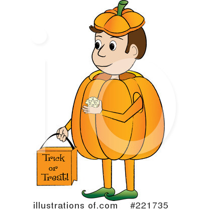 Royalty-Free (RF) Halloween Clipart Illustration by Pams Clipart - Stock Sample #221735