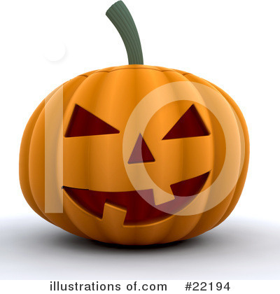Royalty-Free (RF) Halloween Clipart Illustration by KJ Pargeter - Stock Sample #22194