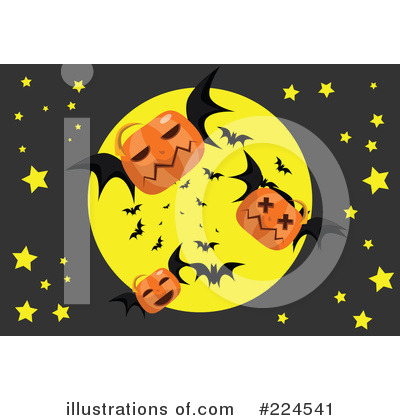 Royalty-Free (RF) Halloween Clipart Illustration by mayawizard101 - Stock Sample #224541