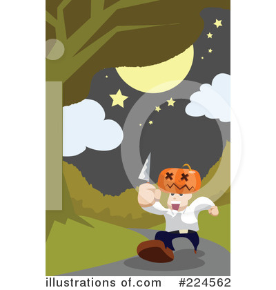 Royalty-Free (RF) Halloween Clipart Illustration by mayawizard101 - Stock Sample #224562