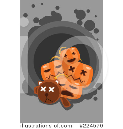 Royalty-Free (RF) Halloween Clipart Illustration by mayawizard101 - Stock Sample #224570