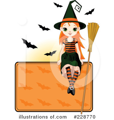 Royalty-Free (RF) Halloween Clipart Illustration by Pushkin - Stock Sample #228770